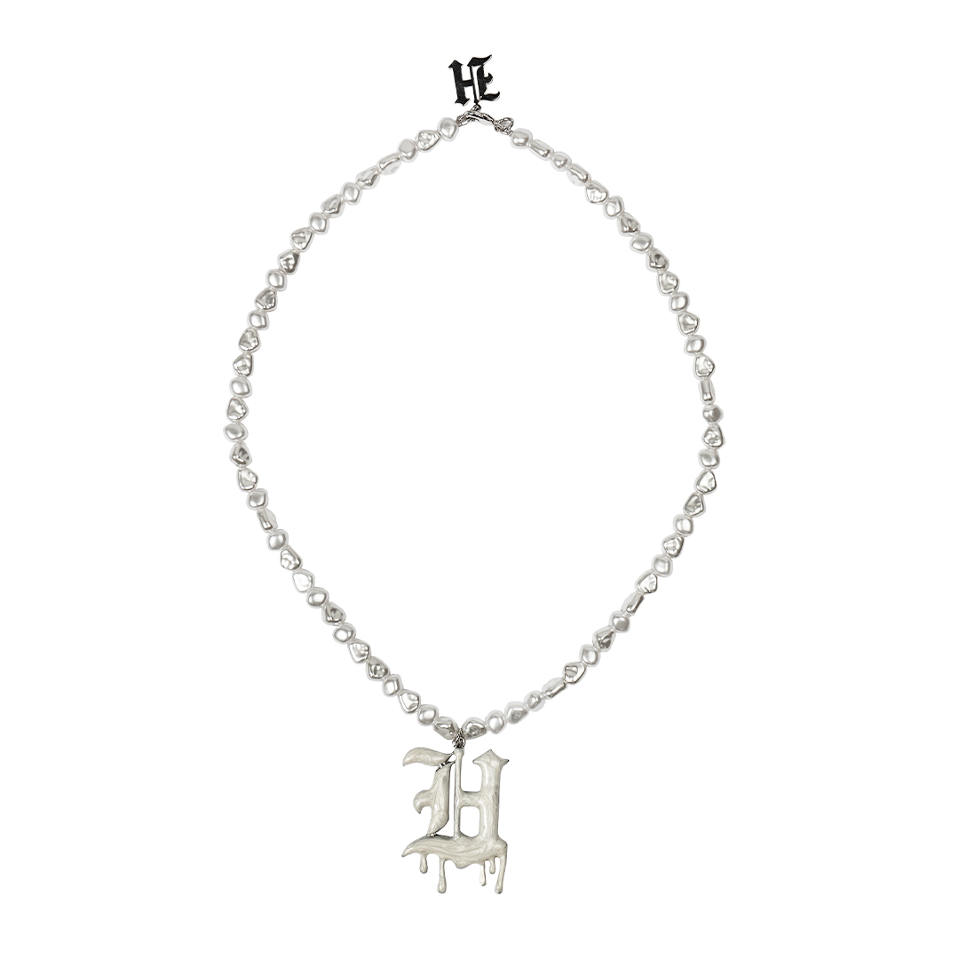 Pearl Necklace Drip "H"